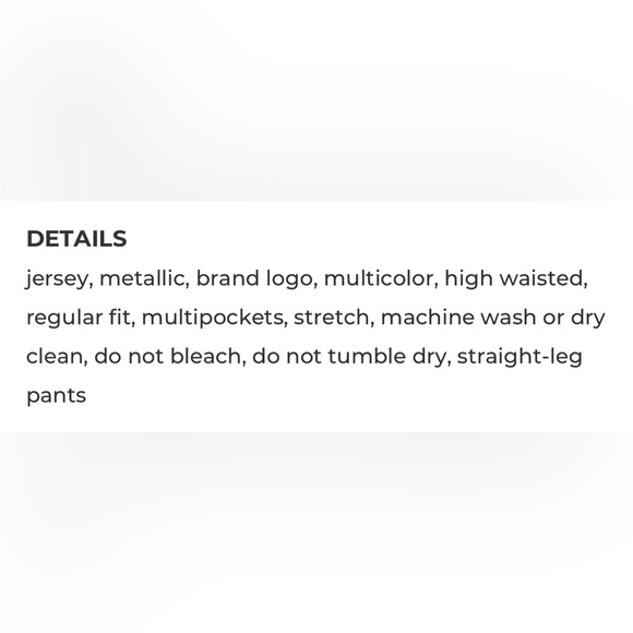 Palm Angels Size Medium Pants Relaxed Fit Black with Gold Stars - Picture 10 of 12